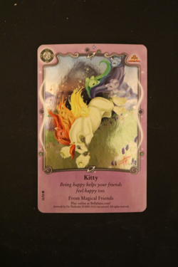 Bella Sara Trading Card - Best of Bella Sara - Foil S33/55 Kitty - Image 1