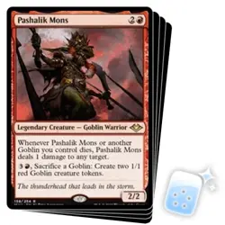 PASHALIK MONS X4 Modern Horizons Magic MTG MINT CARD - Image 1