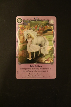 Bella Sara Trading Card - Best of Bella Sara - Foil S8/55 Bella & Sara - Image 1