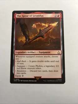 The Spear of Leonidas - Universes Beyond: Assassin's Creed MTG Plus Bonus Card!! - Image 1