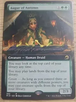 Augur of Autumn - Innistrad: Midnight Hunt - EXTENDED ART - NM - Image 1