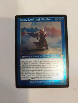 Urza, Lord High Artificer (Retro Frame) (Foil Etched) Modern Horizons Foil - Image 1