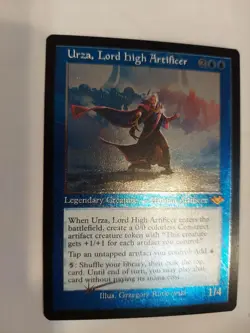 Urza, Lord High Artificer (Retro Frame) (Foil Etched) Modern Horizons Foil - Image 2