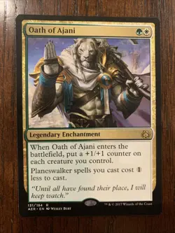 MTG Oath of Ajani Aether Revolt Regular Rare NM - Image 1
