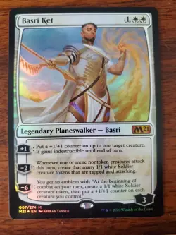 MTG- Basri Ket Core Set 2021 Foil LP M21 - Image 1