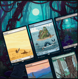 MTG Secret Lair - Special Guest: Kozyndan: The Lands [SEALED NON-FOIL] Magic - Image 2