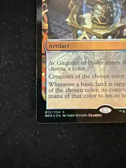 Magic Gauntlet of Power FOIL - MTG - Masterpiece: Kaladesh Invention (ENG) - Image 5