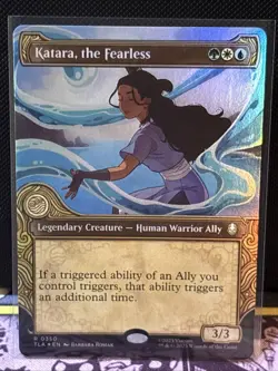 Katara, the Fearless (Showcase) Avatar: The Last Airbender Foil - Image 1
