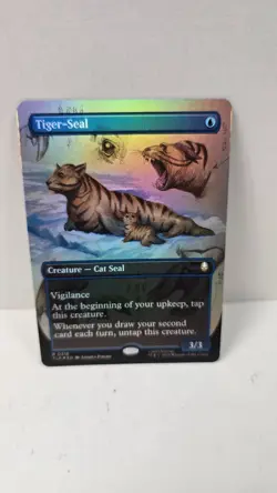 Tiger-Seal 0318 - Foil - Borderless R MTG Avatar: The Last Airbender - Image 1