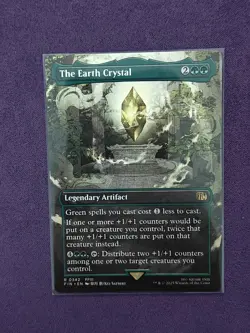 MTG - The Earth Crystal (Borderless) R FINAL FANTASY 342 FIN - Image 1