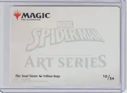 Magic The Gathering - Marvel Spider-man - The Soul Stone 10/54 - Art Series - Image 2