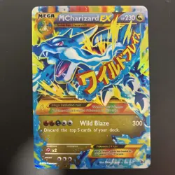 Pokemon M Charizard EX Flashfire Holo Card 108/111 2014 XY Series MP HP - Image 1