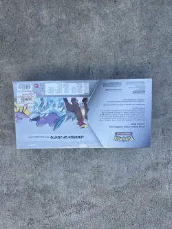 2020 Pokemon Legends of Johto Pin Collection Box GameStop Exclusive SEALED - Image 2