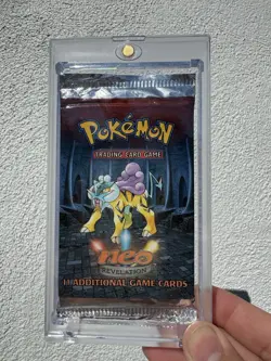 Pokemon Neo Revelation Booster Pack - Raikou Art - Factory Sealed - English - Image 1
