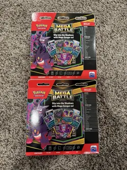 2025 Pokemon Mega Gengar Ex Mega Battle Deck SEALED LOT OF 2 With Haunter Promo - Image 2