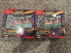 2025 Pokemon Mega Gengar Ex Mega Battle Deck SEALED LOT OF 2 With Haunter Promo - Image 3