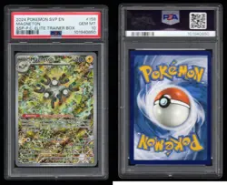 Magneton Pokemon Center Pokemon TCG #159 Surging Sparks PSA 10 - Image 1