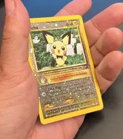 Pokemon, Pichu 35 - Rev Holo - Black Star Promo (LP/NM) - Image 4