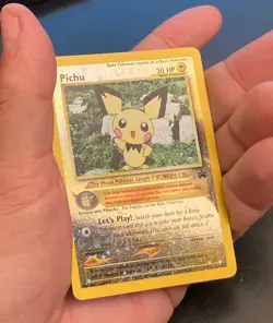 Pokemon, Pichu 35 - Rev Holo - Black Star Promo (LP/NM) - Image 5