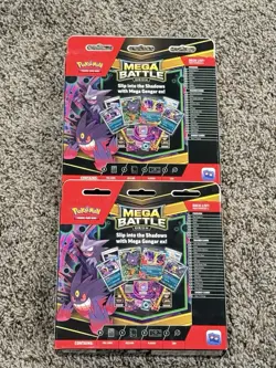 2025 Pokemon Mega Gengar Ex Mega Battle Deck SEALED LOT OF 2 With Haunter Promo - Image 2