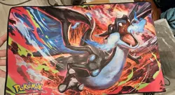 Pokemon Charizard UPC Ultra Premium Collection Phantasmal Flames Playmat - Image 1