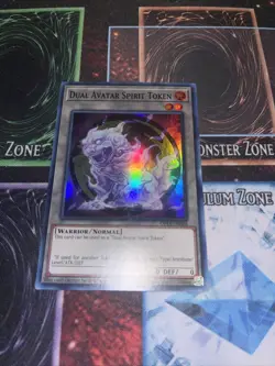 Yugioh Dual Avatar Spirit Token OP14-EN026 Super Rare - Image 1