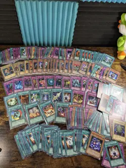 YU-GI-OH ROUGHLY 500 RETRO PACK 2 2025 MOSTLY BULK LOT - SOME HOLOS & RARES NM - Image 1