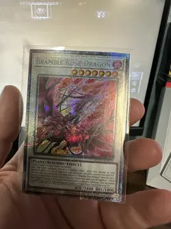 *** BRAMBLE ROSE DRAGON *** 1ST EDITION STARLIGHT RARE DOOD-EN039 YUGIOH! - Image 1