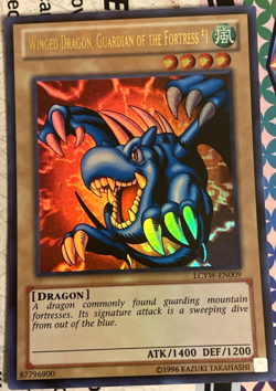LP Winged Dragon, Guardian of the Fortress #1 LCYW-EN009 Legendary Collection 3 - Image 1