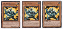 3x T.G. STRIKER - 1ST ED/ UNLIMITED RARE EXVC-EN017 - YUGIOH MP - YUGIOH - Image 1