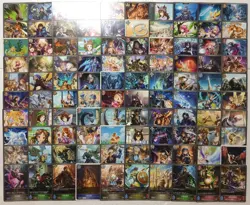 Lot of 100 Japanese Shadowverse EVOLVE Card set TCG - Image 1