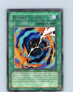 Yu-Gi-Oh TCG Revoke Fusion DP06-EN020 1st Edition Regular Rare Card NM - Image 1