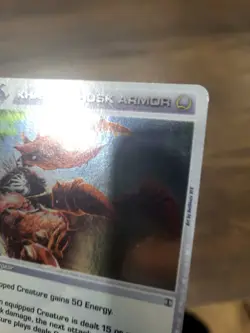 Chaotic 137/222 Kha’rall Husk Armor Holo Foil Rare Battlegear Card - Image 3