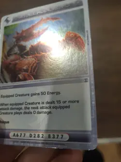 Chaotic 137/222 Kha’rall Husk Armor Holo Foil Rare Battlegear Card - Image 4