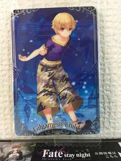 Gilgamesh Archer Fate Grand Order FGO Wafer Card vol.7 N02 - Image 1