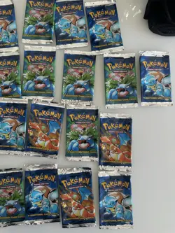 Pokemon Base Set Empty Booster Packs 36 Packs No Cards - Image 2
