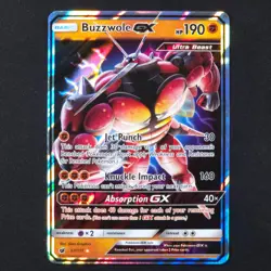 Buzzwole GX 57/111 - Crimson Invasion - Pokemon Card - Image 1