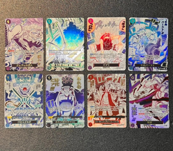 8 Set AA EVENT PARALLEL FULL ART ONE PIECE Card Games Japanese - Image 1