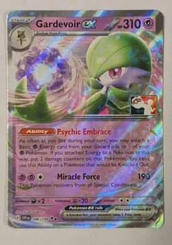 Gardevoir EX Stamped Double Rare Holo Card 086/198 Prize Pack Series NM - Image 1