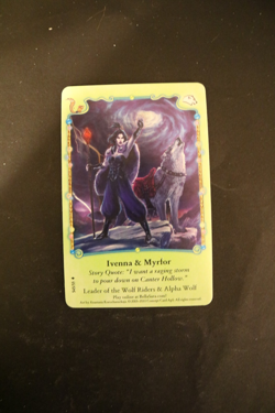 Bella Sara Trading Card - Spring Carnival - Foil S45/55 Ivenna & Myrfor - Image 1