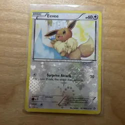 Eevee RC14/RC25 Legendary Treasures Reverse Holo Card HP 2013 Pokemon - Image 1
