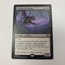 Archon of Cruelty NM 75 / 303 Modern Horizons 2 MH2 MTG Draw Cards Gain Life - Image 1
