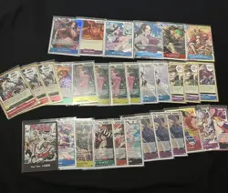One Piece 31 Cards Lot CCG Monkey D Luffy Boa Hancock Promos And More! - Image 1