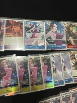 One Piece 31 Cards Lot CCG Monkey D Luffy Boa Hancock Promos And More! - Image 3
