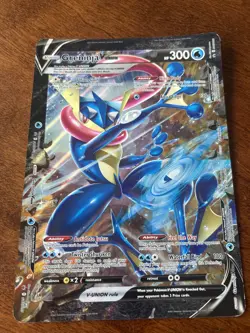 Greninja V-UNION Jumbo Cards Holo Pokemon TCG, - Image 1