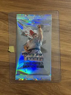 Street Fighter 2: Champion Edition Promo Card Pack PSA Magazine Exclusive Sealed - Image 2