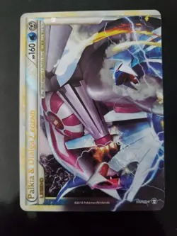 Palkia & Dialga Legend TOP 101/102 Holo Pokemon TCG Card HGSS Triumphant LP - Image 1