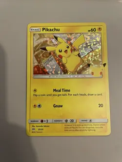 Pikachu 25/25 Holo Celebrations 25th Anniversary McDonald's Pokemon Card NM - Image 1
