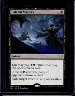 MTG Baleful Mastery - Strixhaven: School of Mages - Image 1