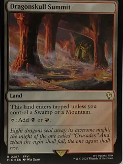 Dragonskull Summit Surge Foil R Commander: FINAL FANTASY 387 NM - Image 1